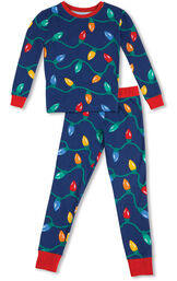 Christmas Lights Toddler Pajamas image number 1