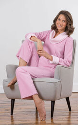 Super Soft Cowl-Neck Pajamas image number 5