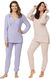 Lavender & Pink Cozy Escape Pajama Gift Set