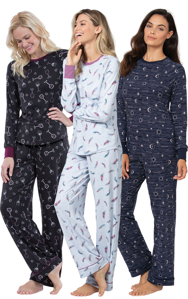Feather Touch Pajamas Gift Set image number 0