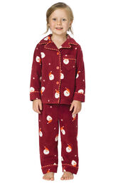 Santa Fleece Toddler Pajamas
