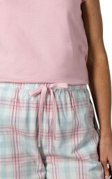 Perfectly Plaid Short Sleeve Pajamas image number 8