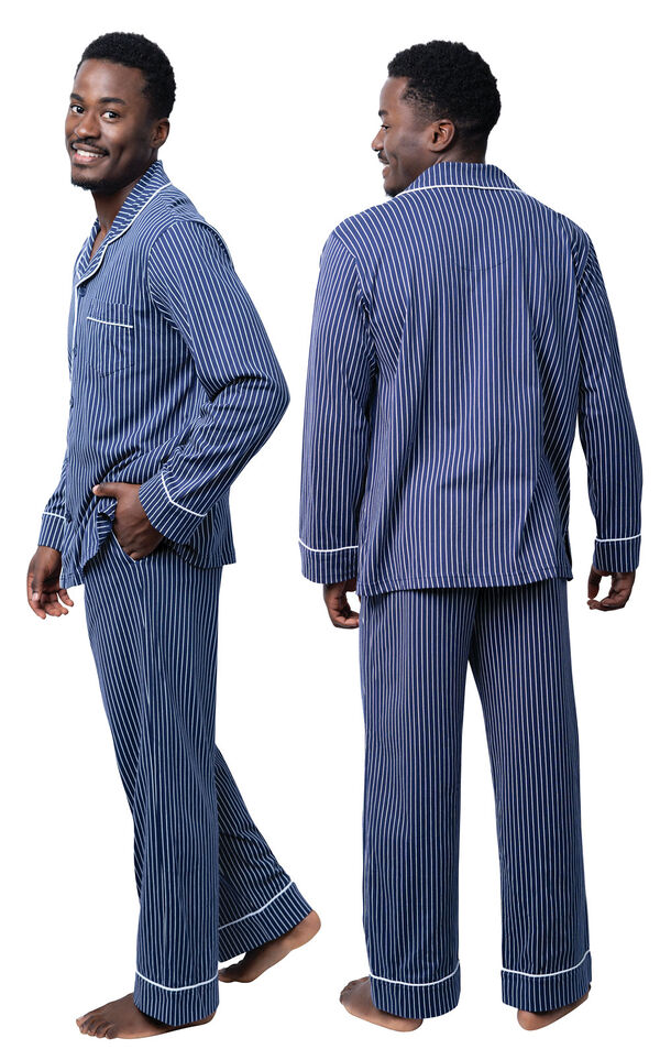 Classic Button-Front Men's Pajamas