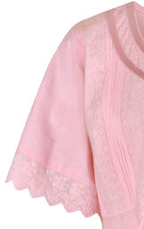 Model wearing Helena Nightgown in Pink for Women image number 5
