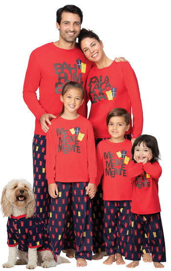 Christmas Presents Matching Family Pajamas