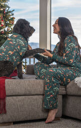 Christmas Safari Pet & Owner Pajamas image number 2