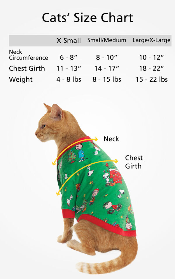 Cats' Sizes X-Small (for cats 4-8 lbs), Small/Medium (for cats 8-15 lbs) and Large/X-Large (for cats 15-22 lbs) image number 5