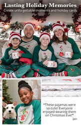 Customer photos of the whole family wearing Dr. Seuss' The Grinch Matching Family Pajamas  image number 2