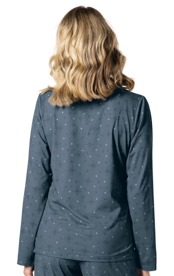 BreeZZZees Button-Front Shirt Powered By brrr&deg; - Starry Night