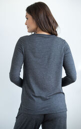 Freedom Knitwear Built-In Bra Shirt image number 2