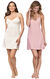 Naturally Nude Chemise Bundle - Dove & Pink