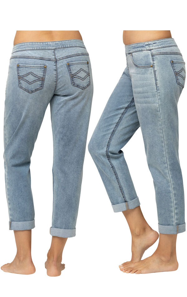 PajamaJeans&reg; Boyfriend Jeans