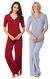 Red & Blue Naturally Nude PJs Gift Set