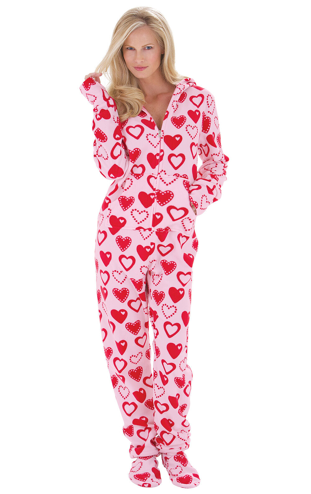 Men's Snuggle Fleece All In One Onezee Pyjamas Loungewear Winter Gift 