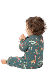 Christmas Safari Infant Pajamas image number 1