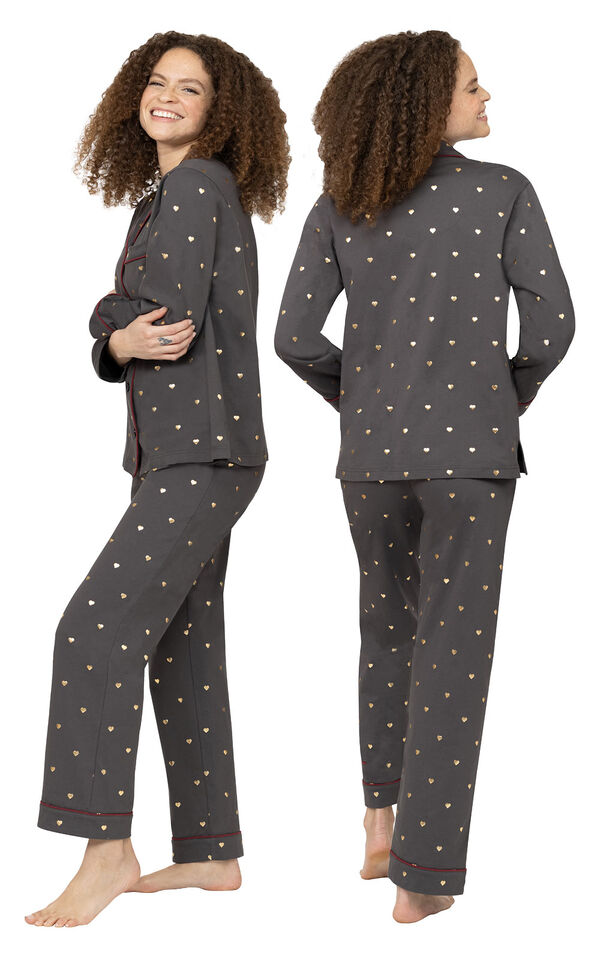 Heart of Gold Boyfriend Pajamas image number 1