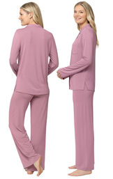 Consciously Cozy Boyfriend Pajama image number 4