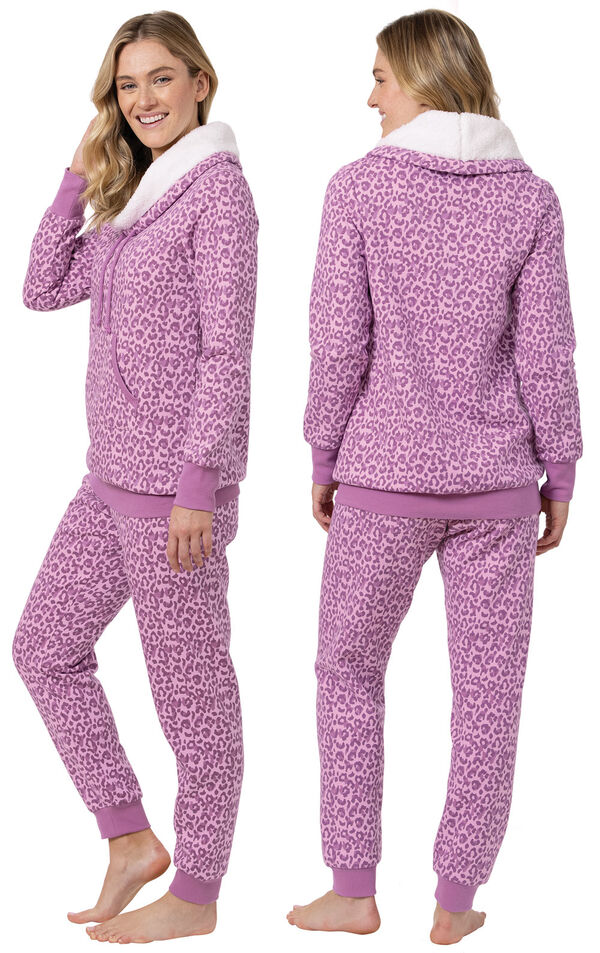 Shearling Rollneck Pajama Set image number 1