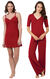 Red Naturally Nude Chemise & PJs