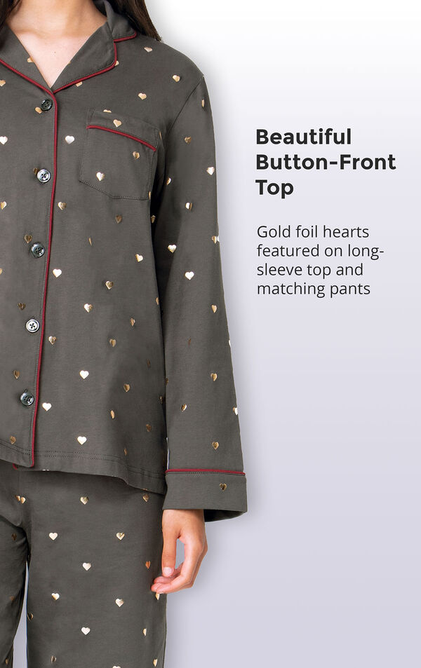 Heart of Gold Boyfriend Pajamas image number 3