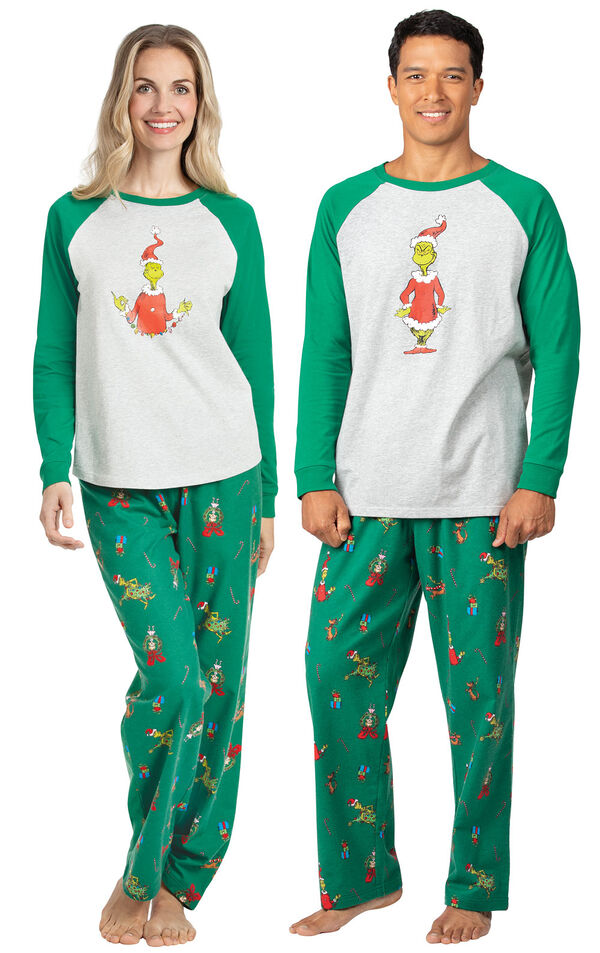 Dr. Seuss' The Grinch&trade; His & Hers Matching Pajamas image number 0