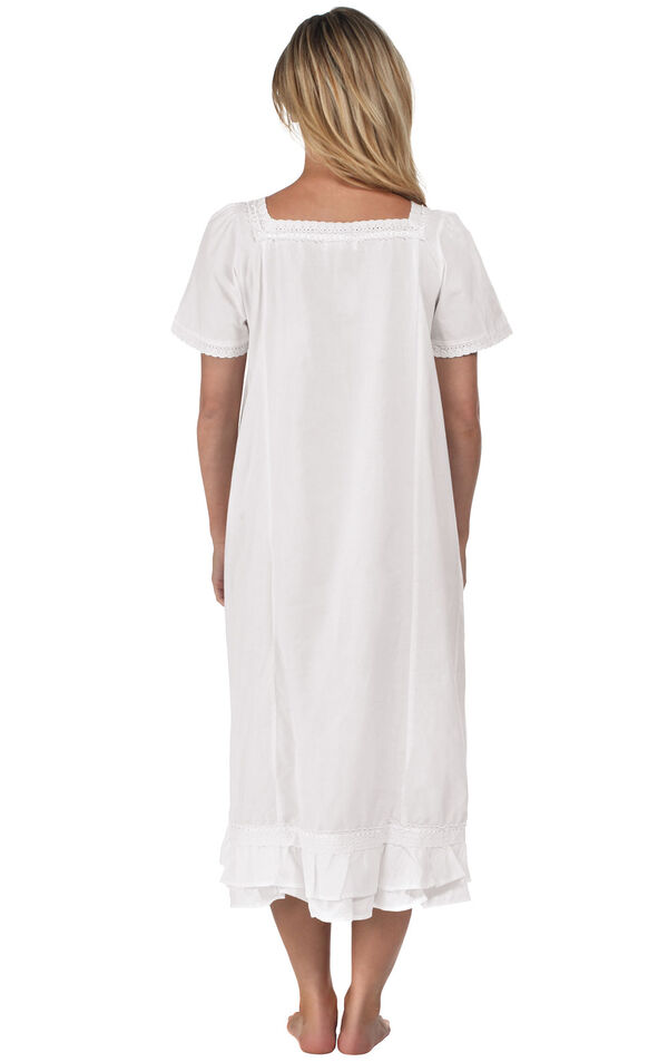 Evelyn Nightgown - White image number 1