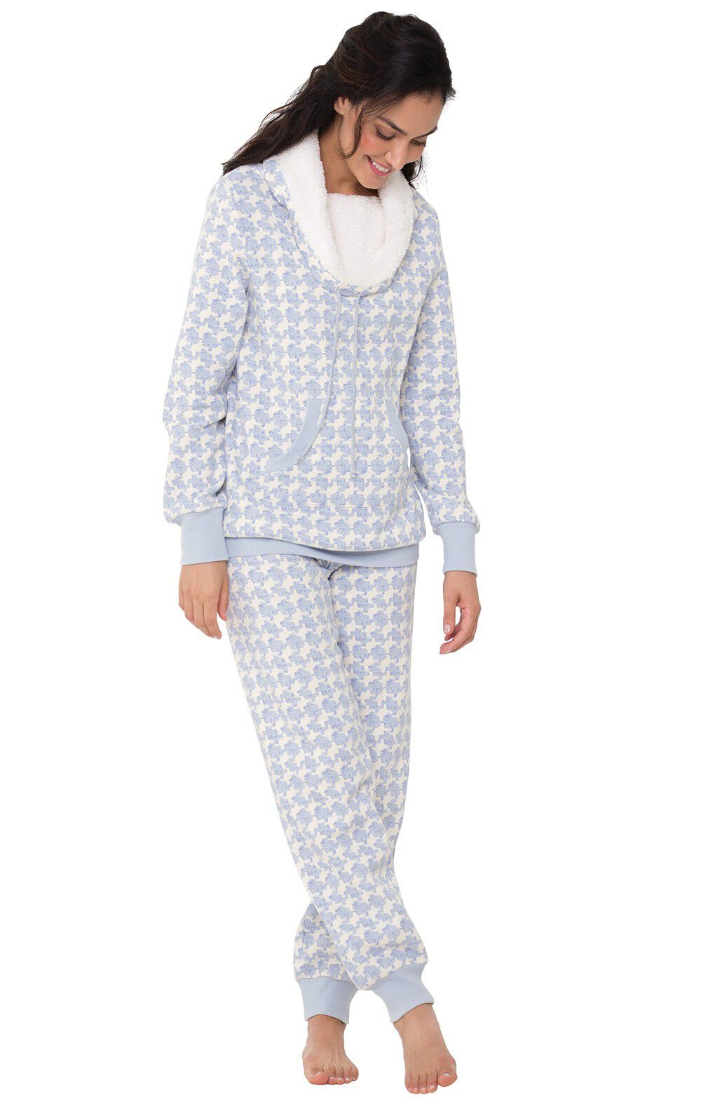 PajamaGram Fleece Pajamas Women Soft Winter Pajamas for Women