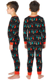 Christmas Stockings Boys Pajamas image number 2