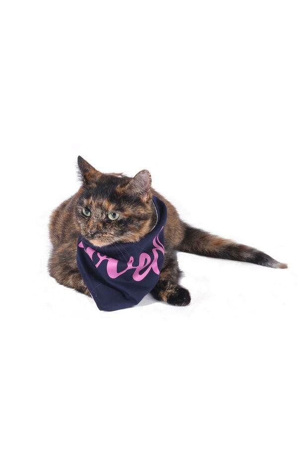 Pet Lovers Cat Bandana Pajamas image number 1