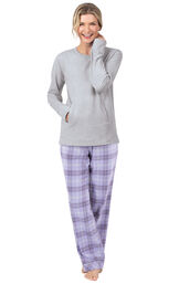 Addison Meadow Frosted Flannel Pajamas image number 0