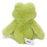 15" Buddy Frog - Plush green slim frog sitting in a jungle setting image number 4