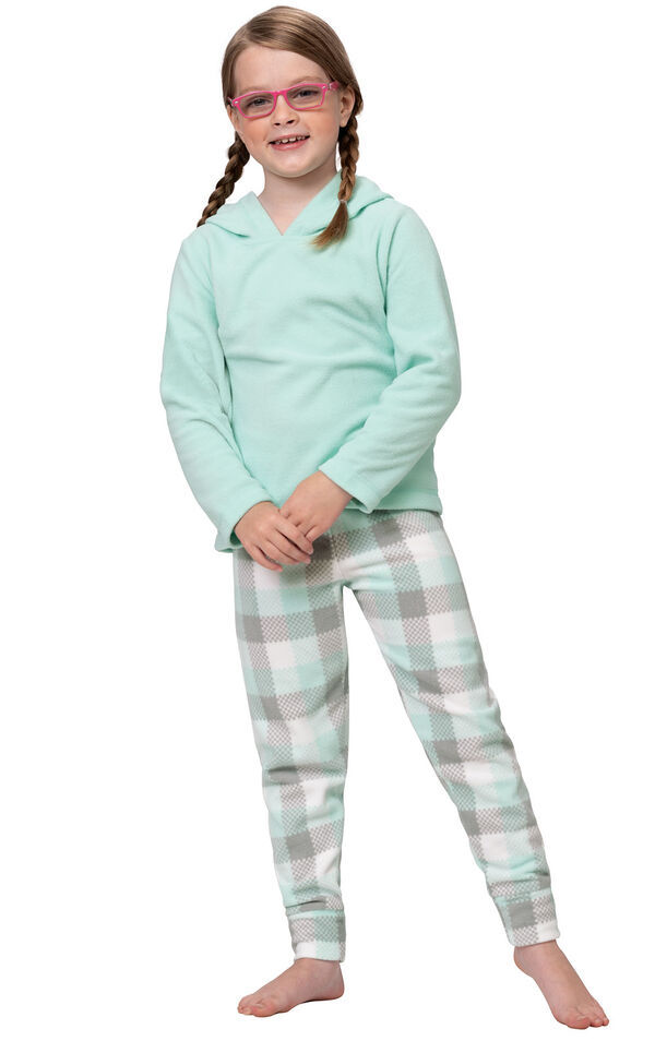 Snuggle Fleece Hoodie Kids Pajamas image number 0