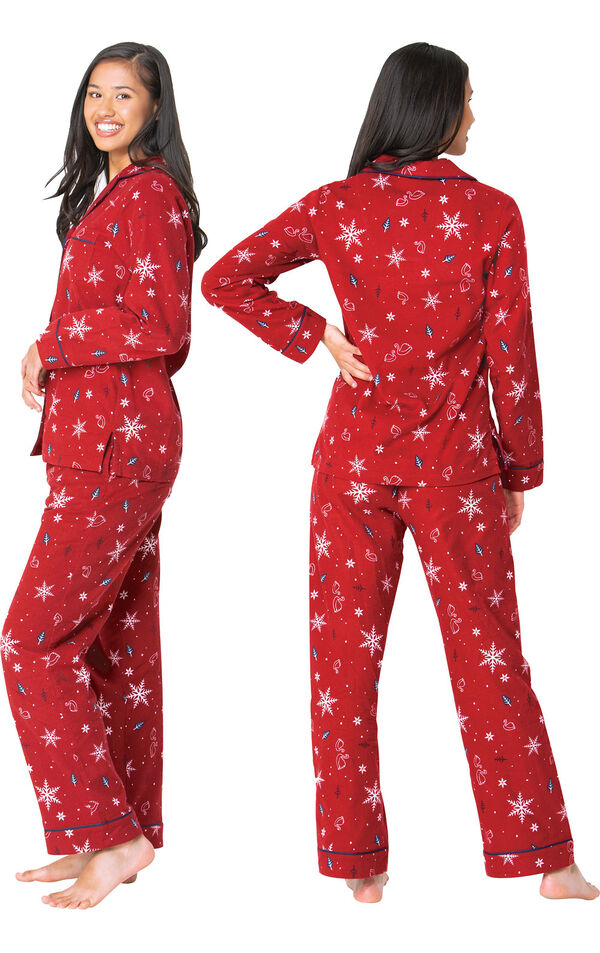 Ruby Nordic Boyfriend Pajamas image number 1