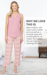 Peace & Love Women's Pajamas image number 2