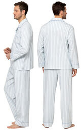 Classic Button-Front Men's Pajamas image number 2