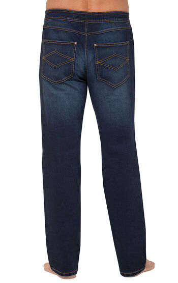 PajamaJeans for Men - Indigo Wash - Back View