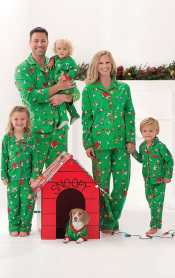 Charlie Brown Christmas Matching Family Pajamas