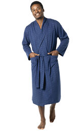Men's Jersey Long Robe image number 2