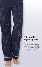 Classic Polka-Dot 3-Piece Pajama Set image number 5