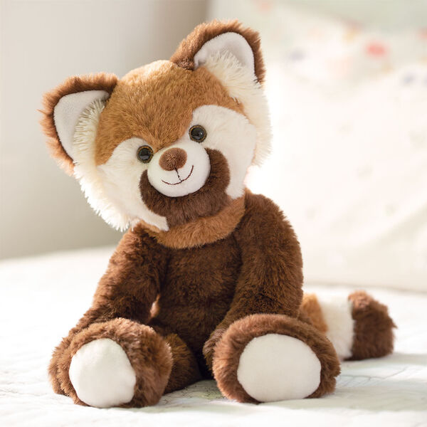 15" Buddy Red Panda - Seated front view of red and brown panda with white accents image number 4