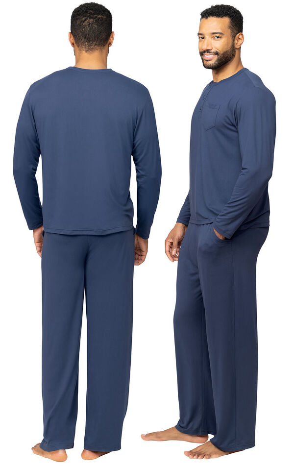 Men's Comfort Club Henley Pajamas