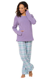 Addison Meadow Frosted Flannel Pajamas image number 3