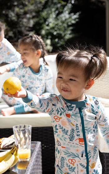 Garden Party Infant Pajamas