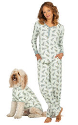 Balsam & Pine Matching Pet and Owner Pajamas image number 0