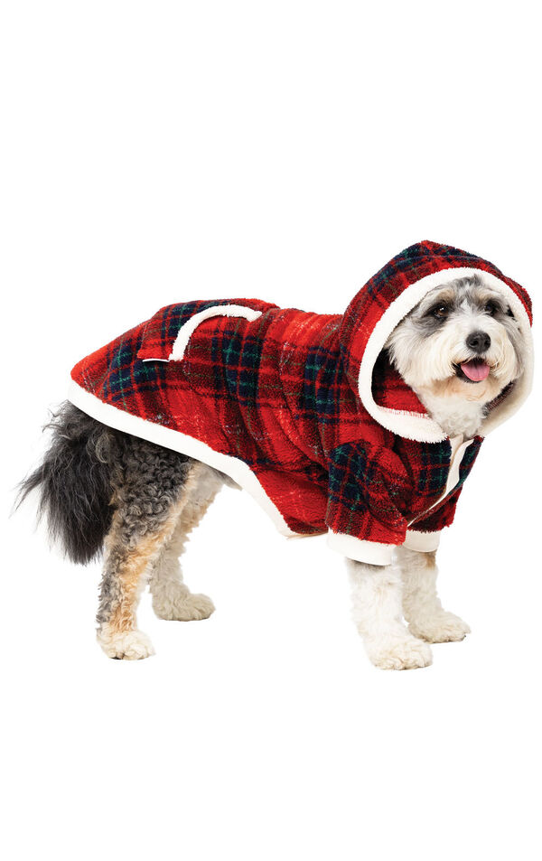 Cozy Holiday Hoodie-Footie Dogs Pajamas image number 0