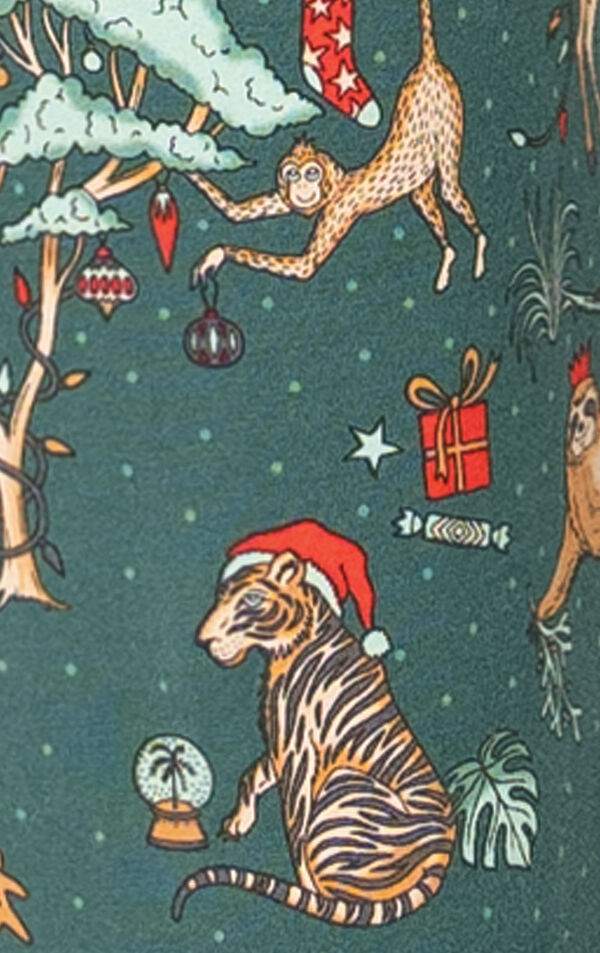 Christmas Safari Mens Pajamas image number 4