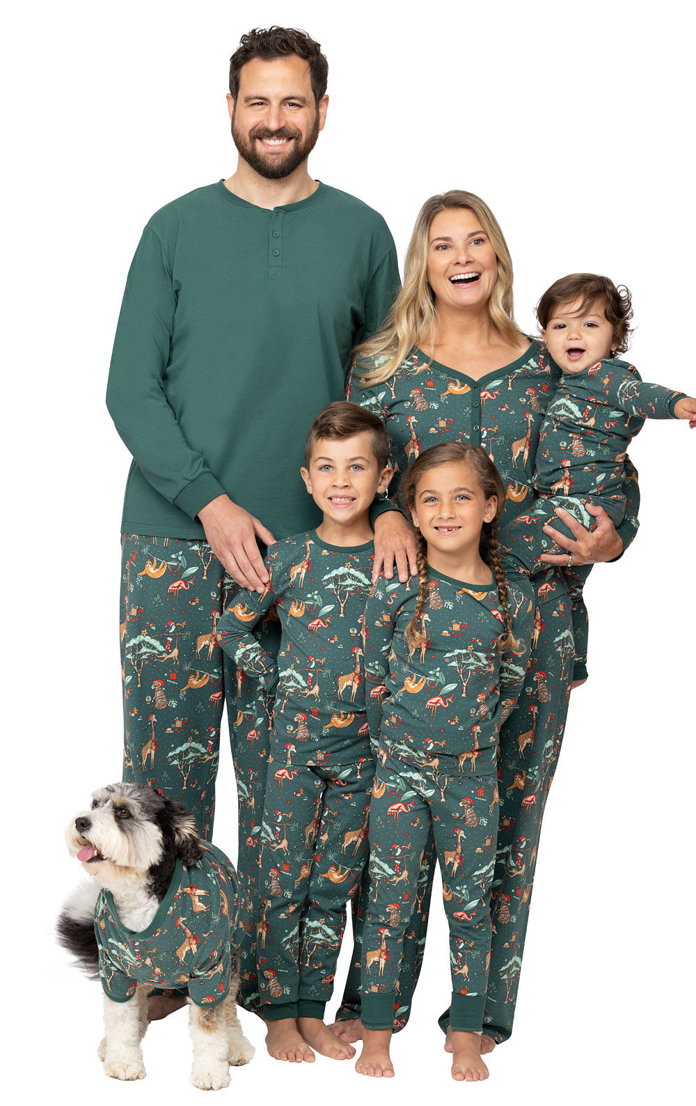 コード PajamaGram Family Pajamas Matching Sets - Family PJs， Red & Blue ...