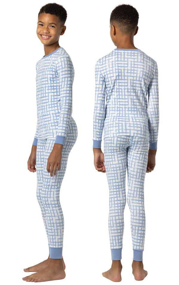 Countryside Gingham Boys Pajamas image number 1