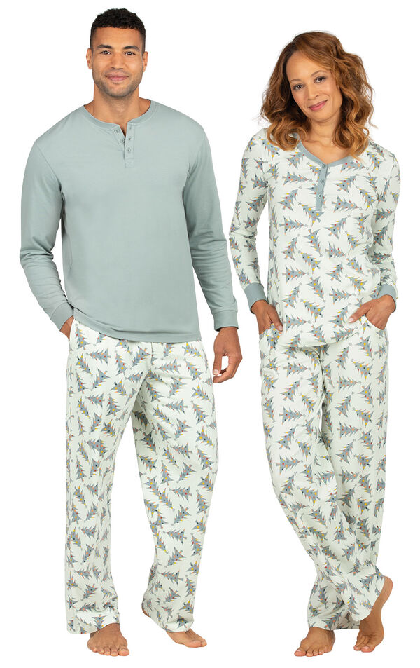 Balsam & Pine His & Hers Matching Pajamas image number 0