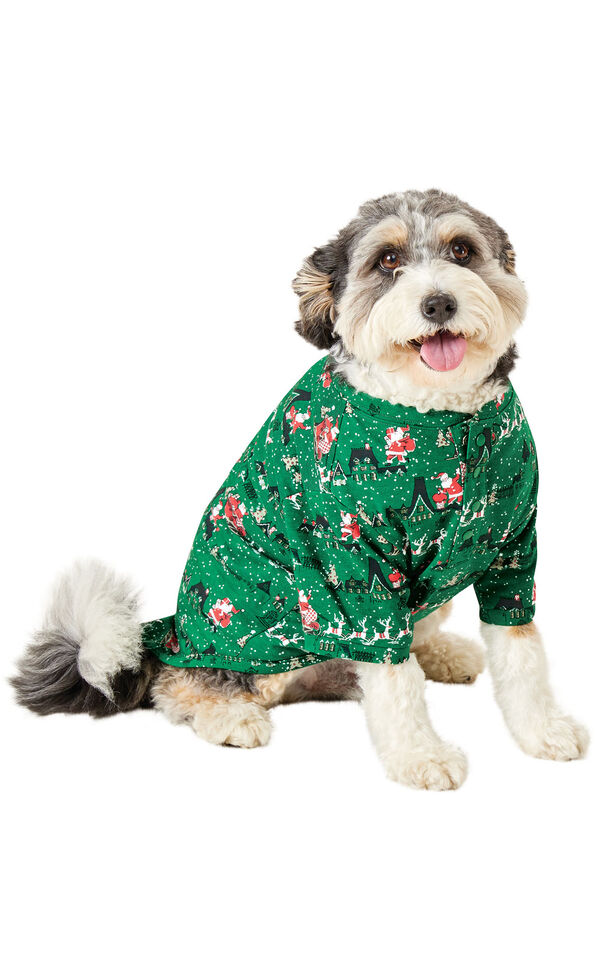 Santa's Sleigh Dog Pajamas image number 0